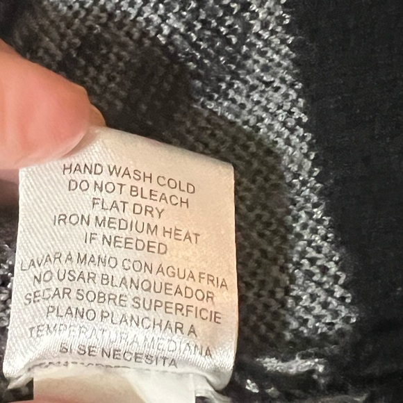 Joseph A Womens Sweater Leopard Pullover 3/4 Sleeves Gray Black Size Small - Picture 6 of 6